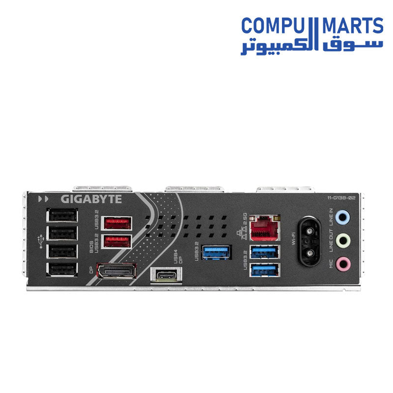 GIGABYTE Z890 EAGLE WIFI7 Motherboard | Intel LGA1851 · Z890 Chipset | 4× DDR5/CUDIMM up to 9200 MT/s (O.C.) · 256GB | PCIe 5.0 x16 · 4× M.2 | Wi-Fi 7 · Bluetooth 5.4 · 2.5GbE LAN · USB4 Type-C | ATX