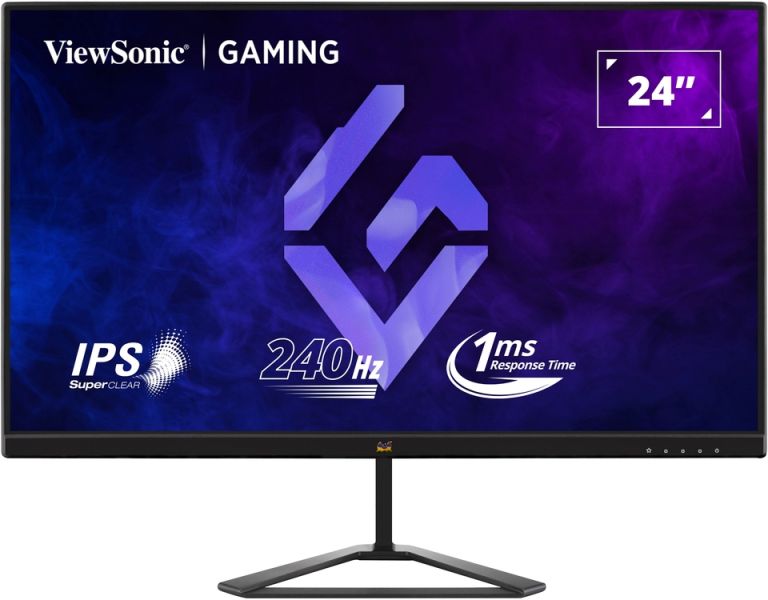 ViewSonic VX2479A-HD-PRO 24" Gaming Monitor | SuperClear IPS · FHD 1920x1080 | 240Hz · 1ms MPRT | HDR10 | AMD FreeSync ·