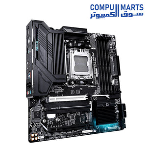 GIGABYTE B850M GAMING X WIFI6E Motherboard | AMD B850 · Socket AM5 | 4x DDR5 · up to 256GB · 8200 MT/s OC | PCIe 5.0 x16 · 2x M.2 · 4x SATA | Wi-Fi 6E · Bluetooth 5.3 · 2.5GbE | Micro-ATX