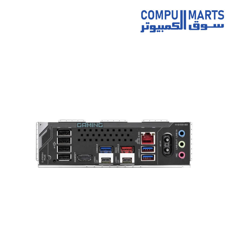 GIGABYTE X870 GAMING X WIFI7 Motherboard | AMD X870 · Socket AM5 | 4x DDR5 · up to 256GB · 8200 MT/s OC | PCIe 5.0 x16 · 3x M.2 · 4x SATA | 2x USB4 Type-C · Wi-Fi 7 · Bluetooth 5.4 · 2.5GbE | ATX
