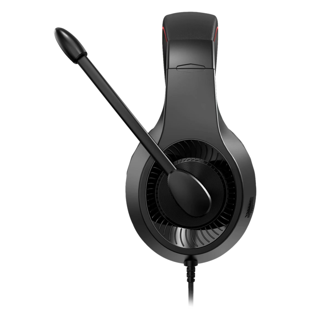 Redragon H130 PELIAS Wired Gaming Headset | 40mm Directional Drivers | Dual 3.5mm Plugs | Omnidirectional Noise-Cancelling Mic | Ear-Cup Volume Control | 20Hz-20kHz | 114+/-3dB | 200g | PC, Mac, PS4, Xbox One, Switch | Black