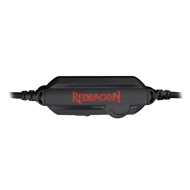 Redragon Medea H280 RGB Wired Gaming Headset | 50mm Drivers | Stereo | 3.5mm Audio + USB for RGB | In-line Volume · Mute | 2m Cable | Black