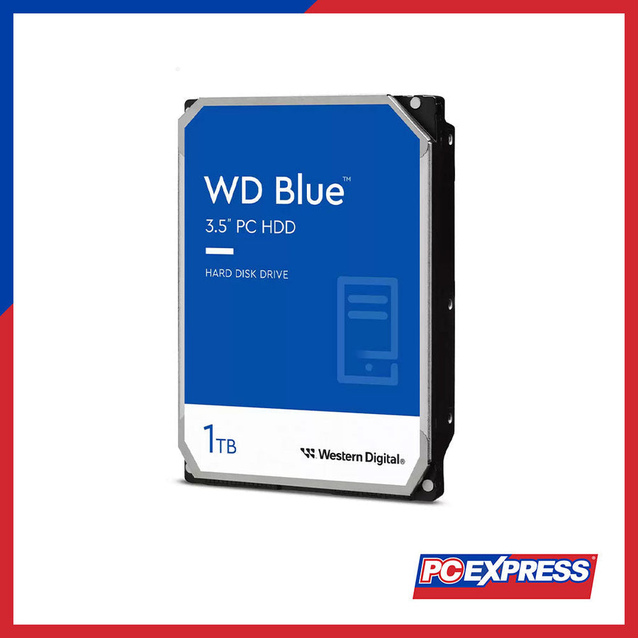 Western Digital WD Blue 1TB Desktop Hard Drive | SATA 6Gb/s · 3.5-inch | 7200 RPM · 64MB Cache | Up to 150MB/s | 2-Year 