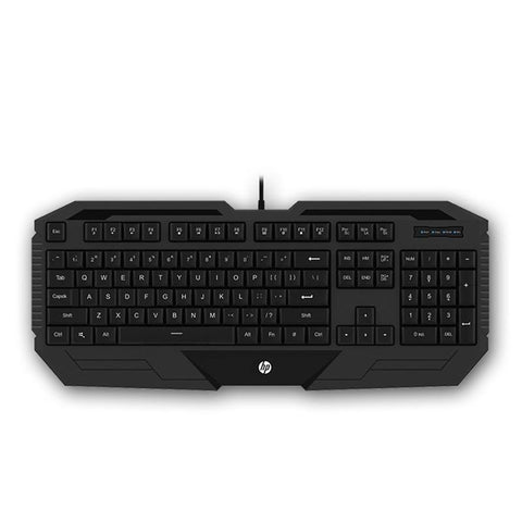 HP K130 Wired Membrane Gaming Keyboard | Full-Size · USB Wired | 2.0 mm Key Travel · 50 g Key Force | 10 Million Keystro