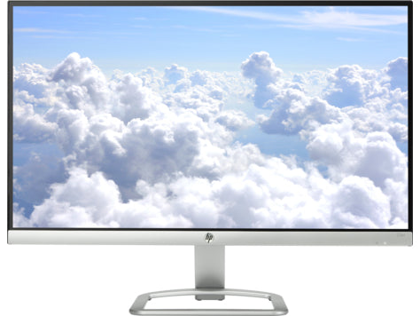HP 23er 23-inch Full HD IPS Monitor | 1920x1080 @ 60Hz · 6ms GtG | Micro-edge frameless 3-sided bezel | 250 cd/m² · 1000:1 · 178°/178° | HDMI with HDCP · VGA | 72% colour gamut