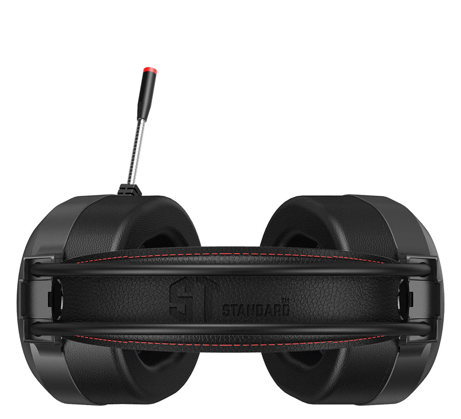 ST Standard GM09 Gaming Headset | 50mm Drivers | Virtual 7.1 Surround via USB | RGB · LED Microphone · 2.3m Cable | 16Ω