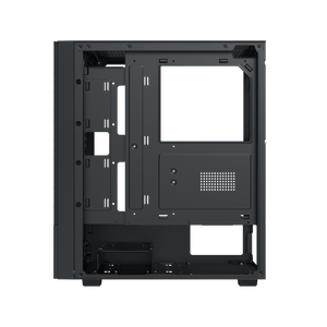 Xigmatek Hero II Air ARGB Mid Tower PC Case + Z-Power II Z750 600W PSU | ATX · Micro-ATX · Mini-ITX | 4× Z20A 120mm ARGB Fans | 360mm Front Radiator · 340mm GPU · 165mm Cooler | Tempered Glass | Black