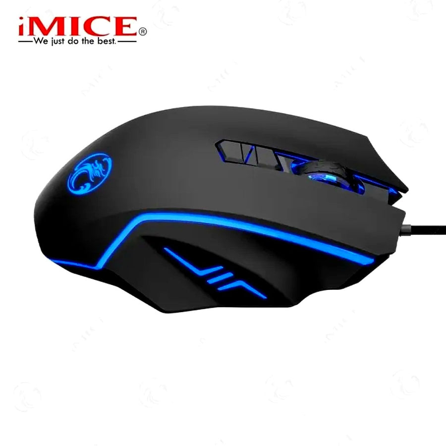 iMICE X4 RGB Gaming Mouse | USB Wired | 1200–7200 DPI Adjustable | 8 Programmable Buttons · Fire Key | RGB Lighting