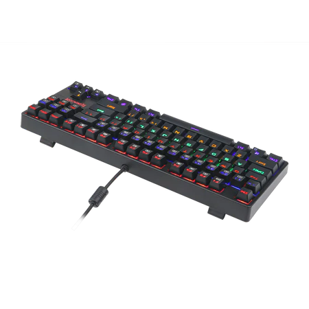 Redragon K576R DAKSA Mechanical Gaming Keyboard | 87 Keys · TKL | Outemu Blue Switches | Rainbow LED Backlight · 6 Colou