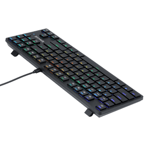 Redragon K539 Anubis 80% TKL Low-Profile Wireless Mechanical Keyboard | 87 Keys | Low-Profile Switches (1.2mm Actuation, 3.0mm Travel, 50M) | RGB Backlit | Bluetooth · 2.4GHz · Wired | Full Rollover | 1900mAh
