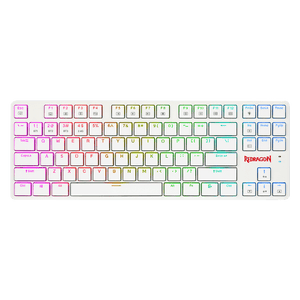 Redragon K539 Anubis 80% TKL Low-Profile Wireless Mechanical Keyboard | 87 Keys | Low-Profile Switches (1.2mm Actuation, 3.0mm Travel, 50M) | RGB Backlit | Bluetooth · 2.4GHz · Wired | Full Rollover | 1900mAh