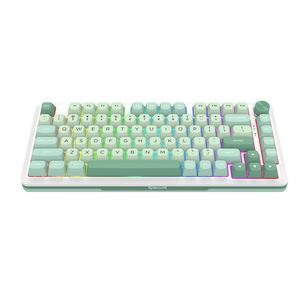 Redragon K681 75% Wireless Gasket Mechanical Keyboard | 81 Keys | Hot-Swappable 3/5-Pin | 16.8M RGB · 15 Modes | Bluetooth 3.0/5.0 · 2.4GHz · USB-C | Volume Knob | Double-Shot MDA Keycaps | 5-Layer Foam | Anti-Ghosting | 0.858 kg