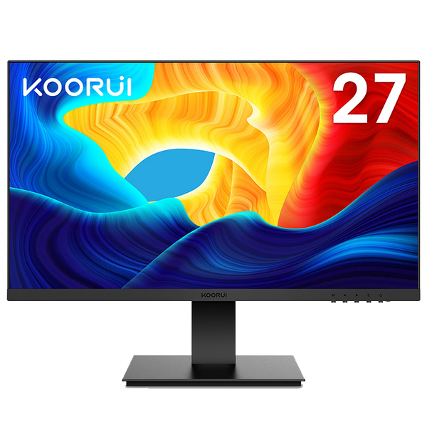 KOORUI 27N1 | 27" FHD IPS Monitor | 75Hz | 5ms | 99% sRGB | HDMI & VGA