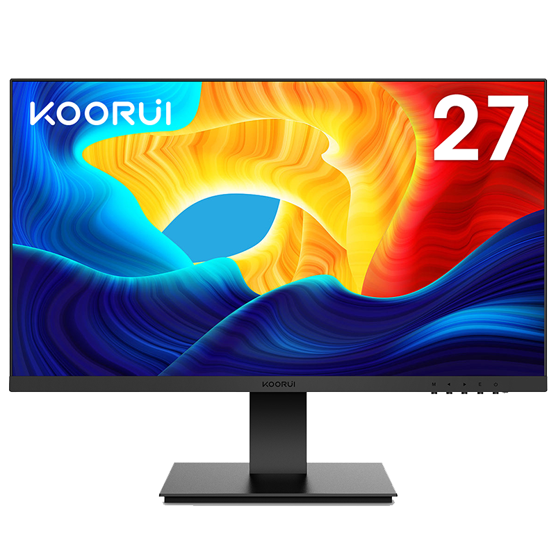 KOORUI 27N1 | 27" FHD IPS Monitor | 75Hz | 5ms | 99% sRGB | HDMI & VGA
