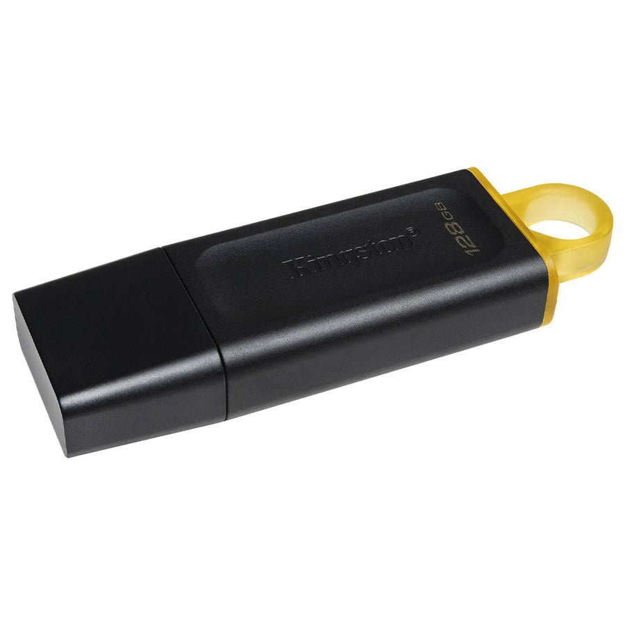 Kingston DataTraveler Exodia DTX/128GB USB Flash Drive | 128GB | USB 3.2 Gen 1 · USB-A | Protective Cap · Key-Ring Loop 