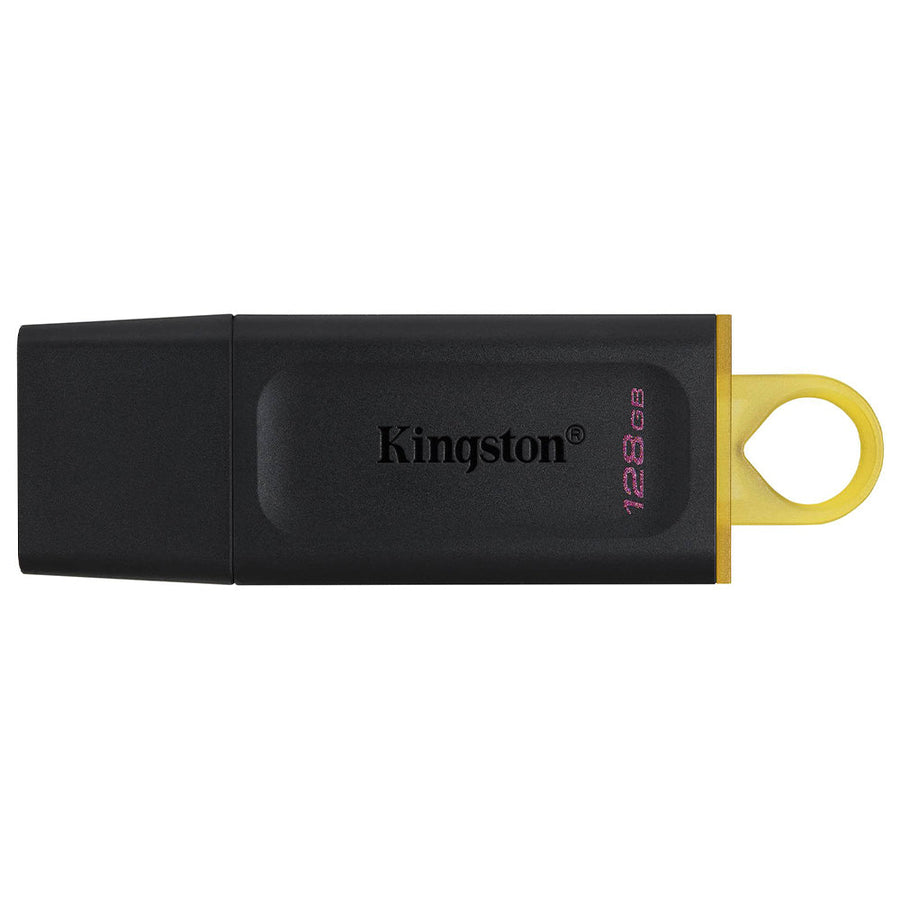 Kingston DataTraveler Exodia DTX/128GB USB Flash Drive | 128GB | USB 3.2 Gen 1 · USB-A | Protective Cap · Key-Ring Loop 