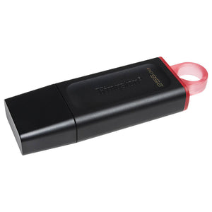Kingston DataTraveler Exodia 256GB USB Flash Drive | USB 3.2 Gen 1 | DTX/256GB | Protective Cap · Keyring Loop | 11 g | 5-Year Warranty | Black