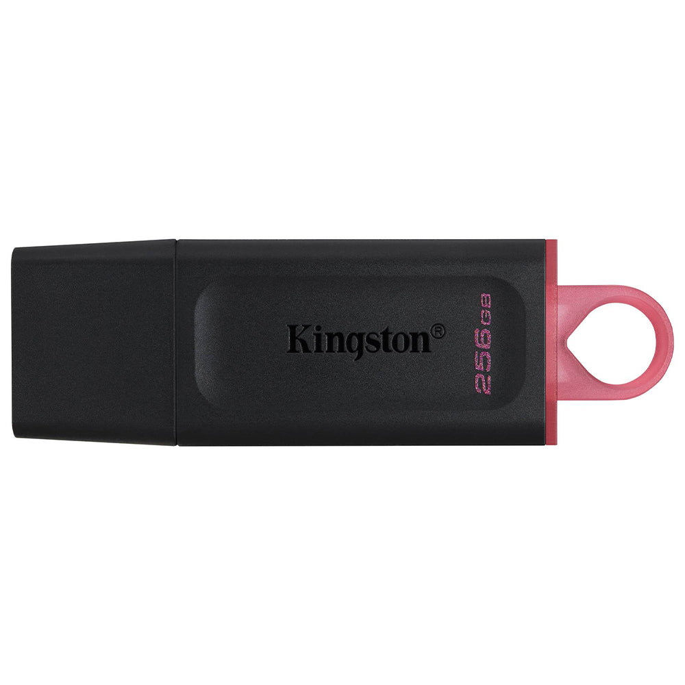 Kingston DataTraveler Exodia 256GB USB Flash Drive | USB 3.2 Gen 1 | DTX/256GB | Protective Cap · Keyring Loop | 11 g | 5-Year Warranty | Black