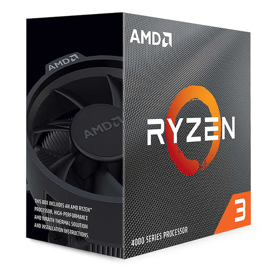 AMD Ryzen 3 4300G Desktop Processor | 4 Cores · 8 Threads | 3.8GHz Base · 4.0GHz Boost | Radeon Graphics · Socket AM4 · 