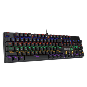 Redragon K608 Valheim Full-Size Mechanical Gaming Keyboard | 104 Keys | Outemu Blue / Brown / Red Switches (50M) | Full NKRO · 100% Anti-Ghosting | Rainbow LED 9 Modes + 8 Gaming Presets + 2 Custom | Double-Shot Frosted Keycaps | 0.72 kg