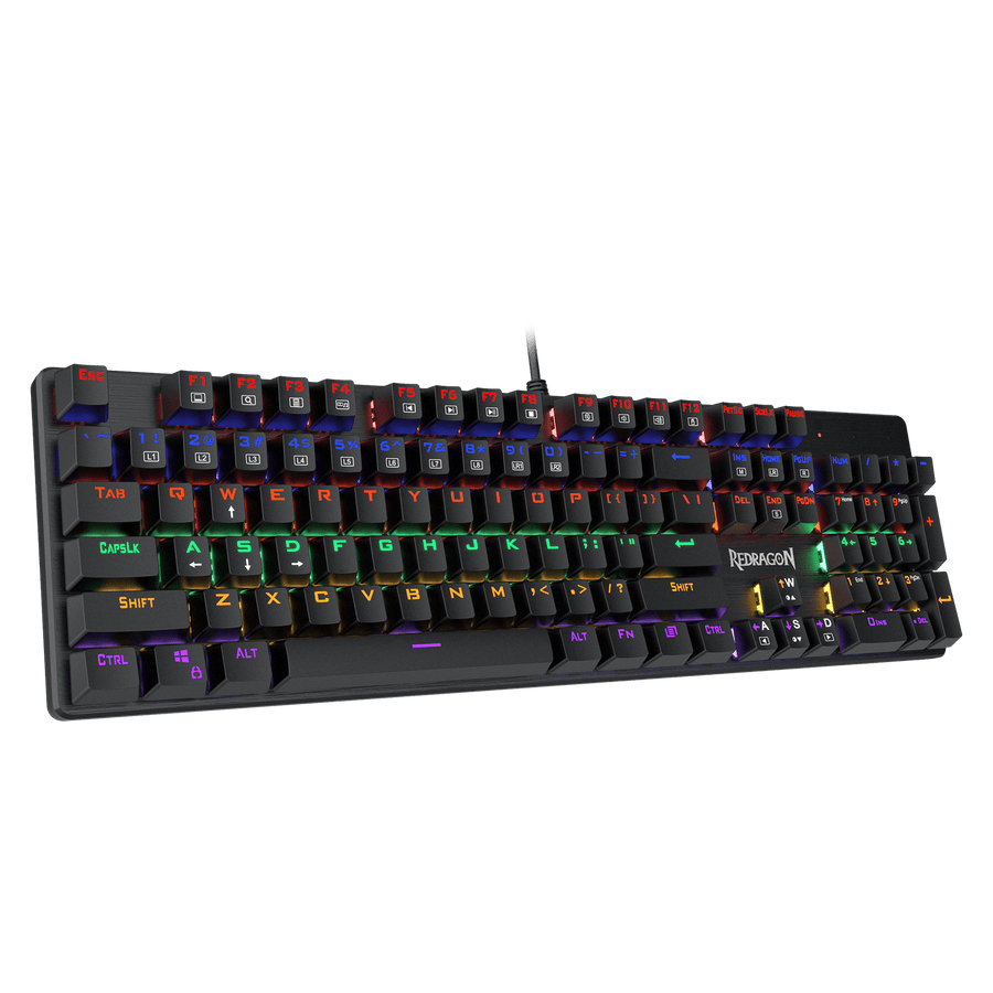 Redragon K608 Valheim Full-Size Mechanical Gaming Keyboard | 104 Keys | Outemu Blue / Brown / Red Switches (50M) | Full 