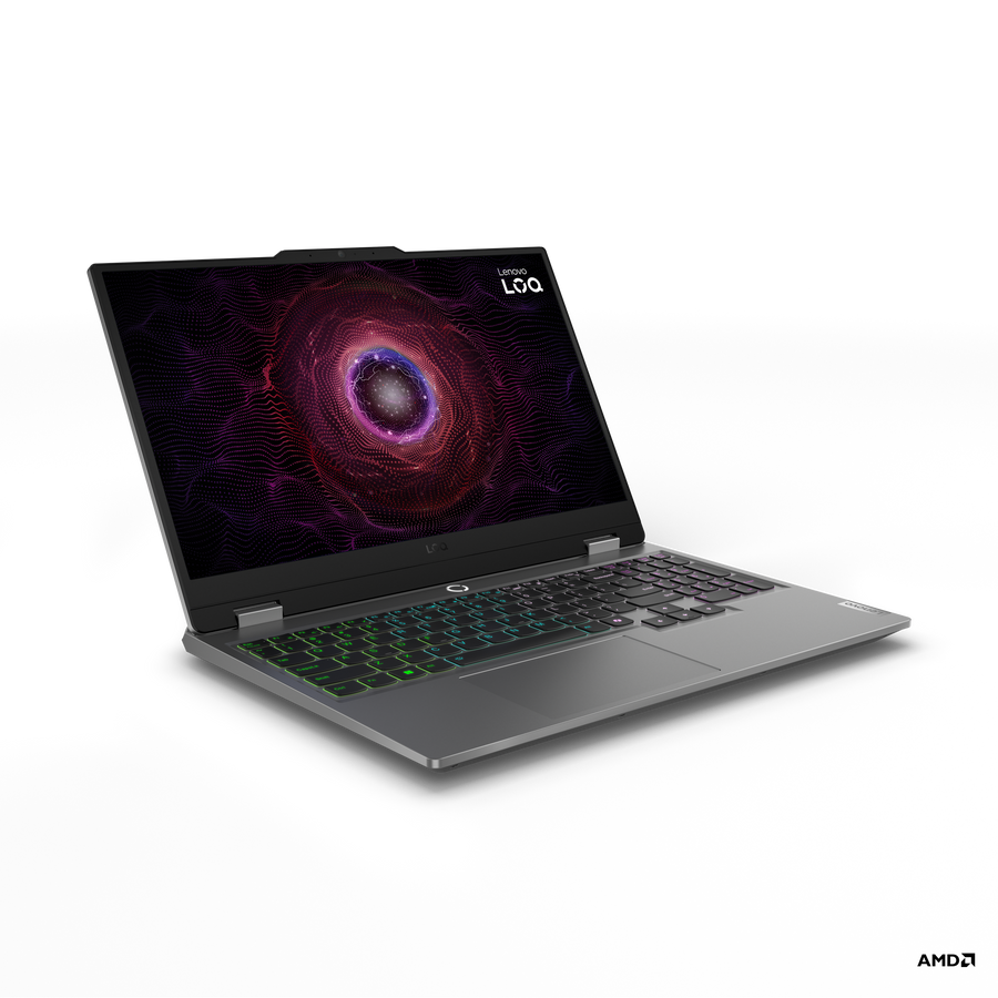 Lenovo LOQ 15ARP9 Gaming Laptop | AMD Ryzen 5 7235HS · 4 Cores/8 Threads up to 4.2GHz | GeForce RTX 3050 4GB GDDR6 | 12G