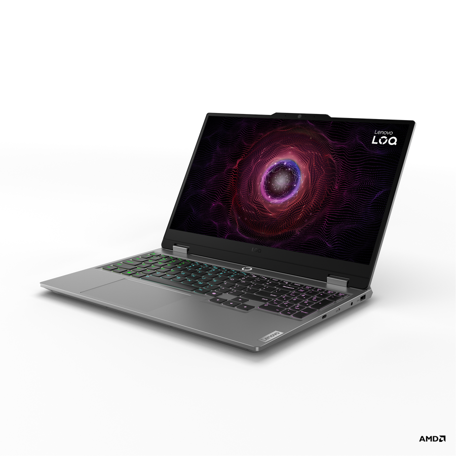 Lenovo LOQ 15ARP9 Gaming Laptop | AMD Ryzen 5 7235HS · 4 Cores/8 Threads up to 4.2GHz | GeForce RTX 3050 4GB GDDR6 | 12G