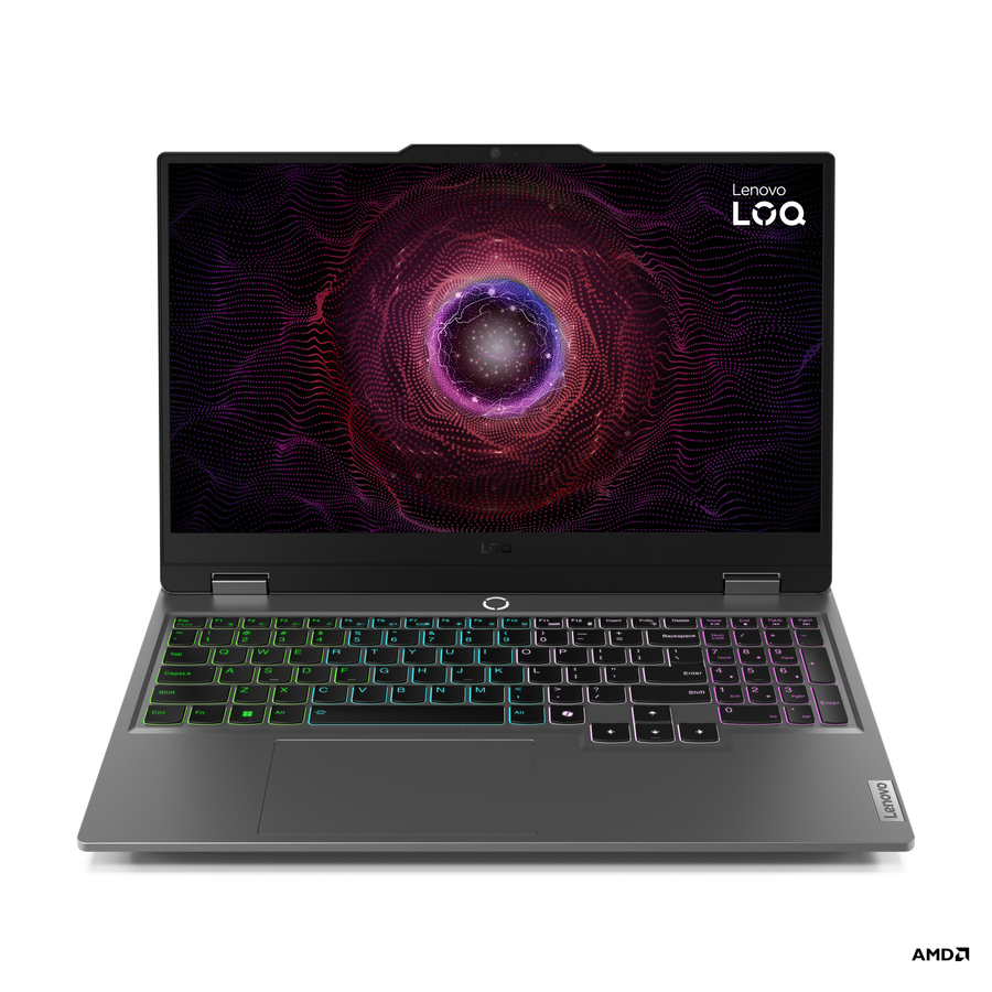 Lenovo LOQ 15ARP9 Gaming Laptop | AMD Ryzen 5 7235HS · 4 Cores/8 Threads up to 4.2GHz | GeForce RTX 3050 4GB GDDR6 | 12G