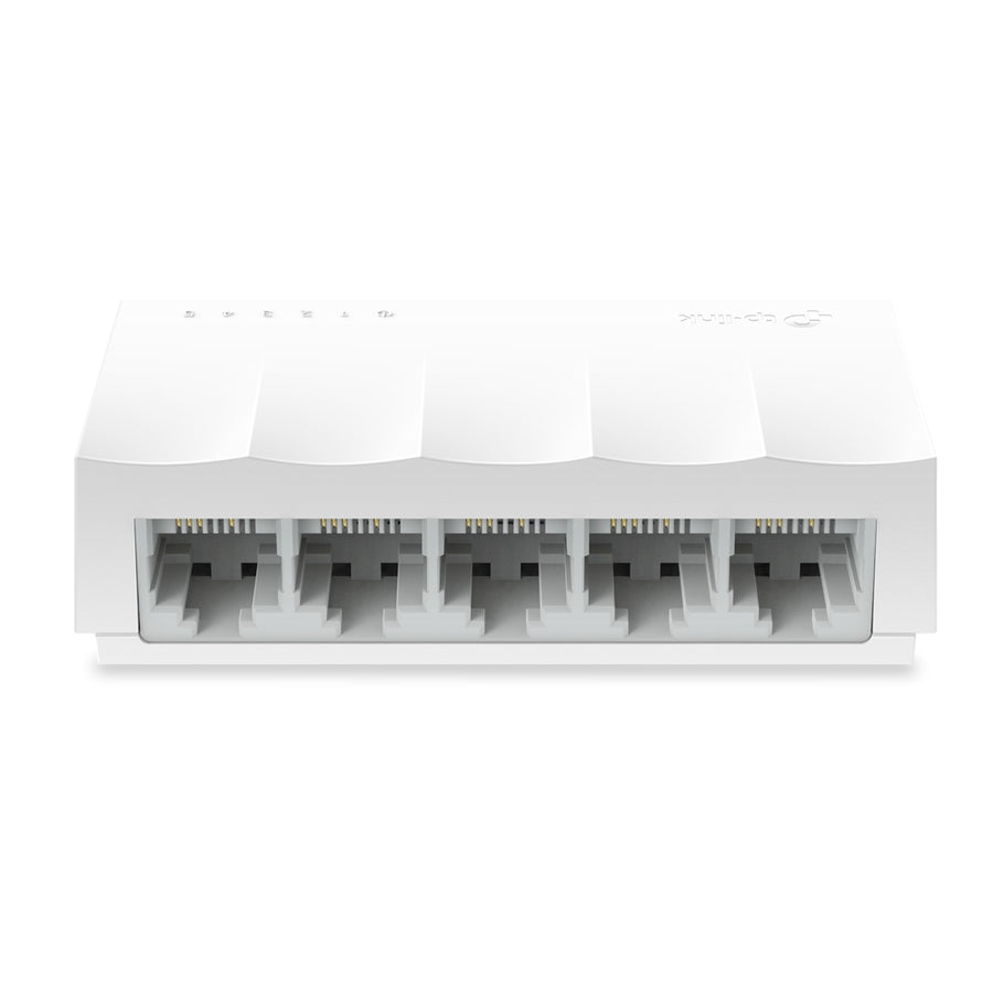 TP-Link LS1005 5-Port 10/100Mbps Desktop Ethernet Switch | Auto-Negotiation · Auto MDI/MDIX | Plug and Play · Fanless | 