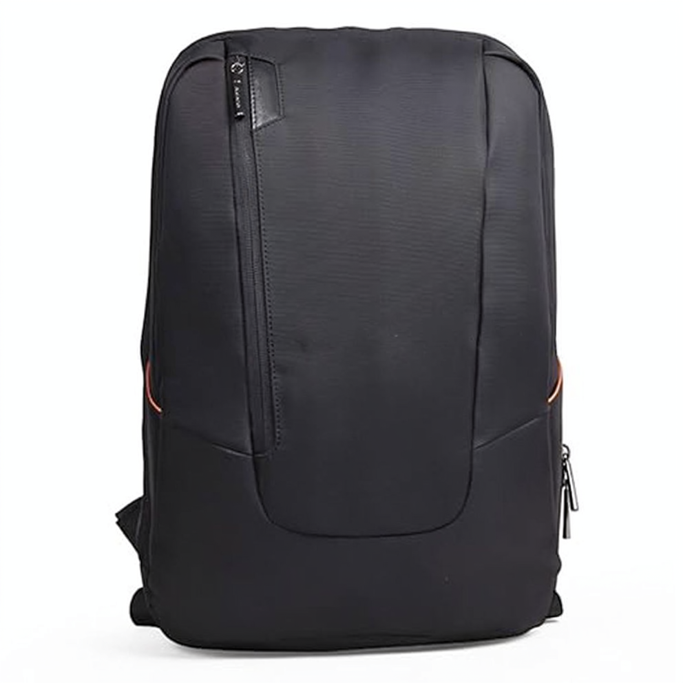L'avvento BG554 Laptop Backpack | Fits laptops up to 15.6-inch | Padded laptop compartment · padded shoulder straps | Front zip pocket · concealed back pocket | Water-resistant material | Black