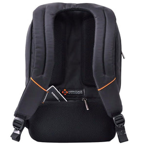 L'avvento BG554 Laptop Backpack | Fits laptops up to 15.6-inch | Padded laptop compartment · padded shoulder straps | Front zip pocket · concealed back pocket | Water-resistant material | Black