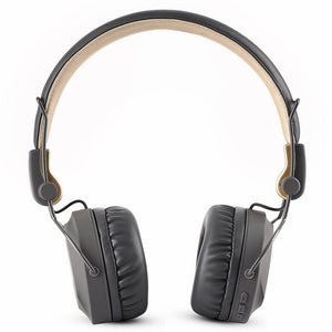 L'avvento HP236 Bluetooth 5.0 Wireless Headphone | 2 × 40mm Drivers | Normal & Turbo Bass Modes | Built-in Mic | Foldable · 10m Range | Gray