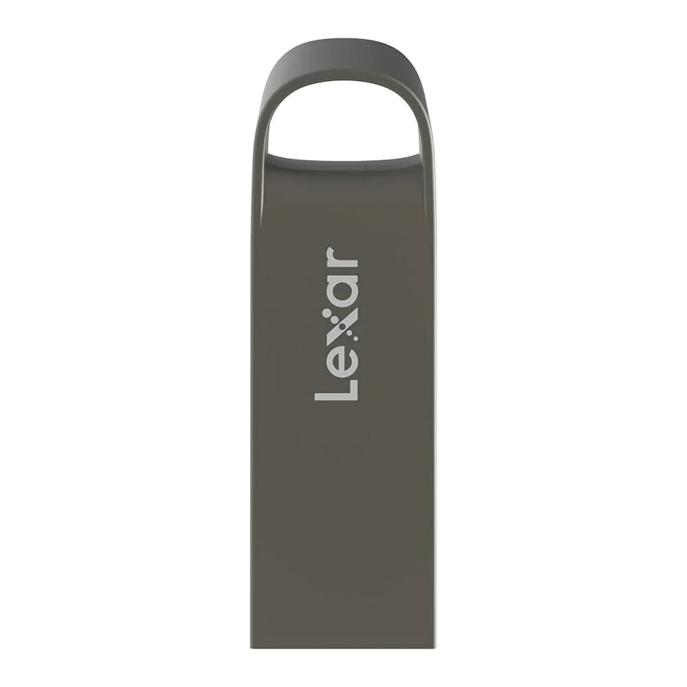 Lexar JumpDrive E21 USB Flash Drive | 8GB | USB 2.0 · USB-A | Metal Body 39.3 × 12.1 × 4.6 mm · 4.4 g | 256-bit AES Encryption | 2-Year Warranty | Titanium