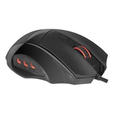 Redragon M609 Phaser Wired Gaming Mouse | Pixart 3168 Optical Sensor | 3200 DPI | 10G Acceleration | 6 Buttons with 2 Si