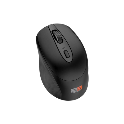 2B MO186 Dual-Mode Wireless Mouse | Bluetooth + 2.4GHz Wireless | 800 · 1200 · 1600 · 2400 DPI | Rechargeable Battery |
