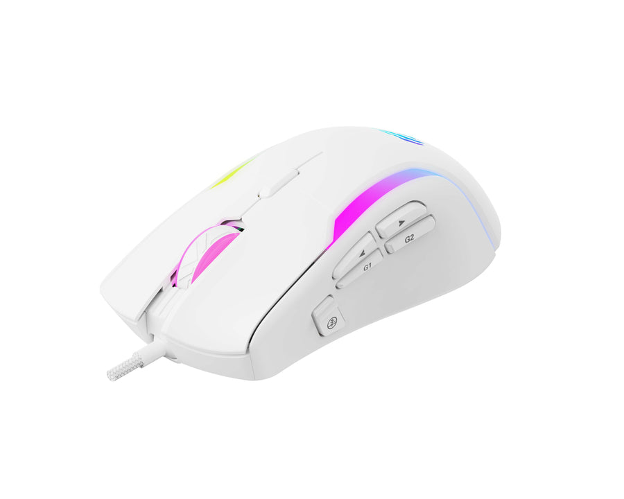 Havit MS1033 RGB Wired Gaming Mouse | 8000 DPI (6 Levels: 800-8000) | 9 Buttons | RGB Backlight | 3M-Click Switches | 12