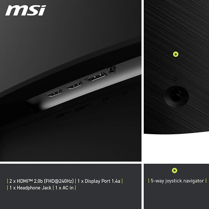 MSI MAG 32-Inch Curved Gaming Monitor