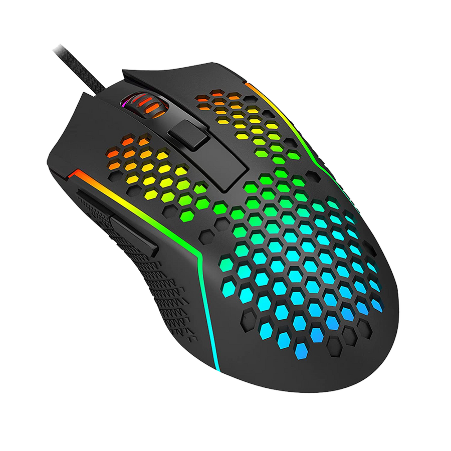 Redragon M987-K Reaping Lightweight Gaming Mouse | 12400 DPI | 30G | 6 Programmable Buttons | Up to 1000 Hz | 55 g Honey