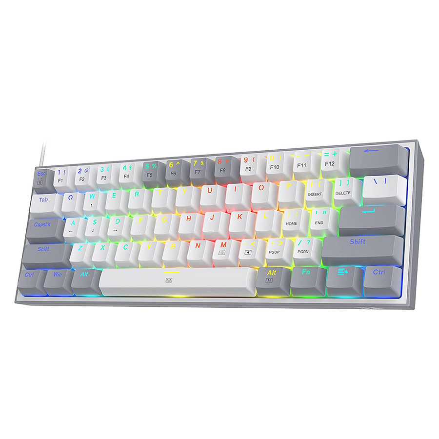 Redragon K617 Fizz - White / Red