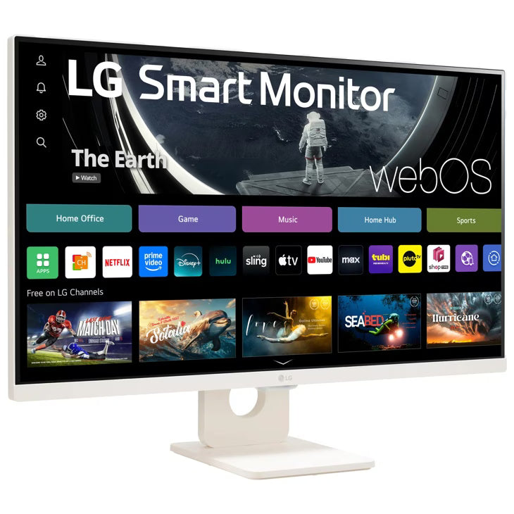 LG MyView Smart Monitor 27SR50F | 27" FHD IPS | webOS 23 | Netflix/Prime Built-in | AirPlay 2 | HDR10