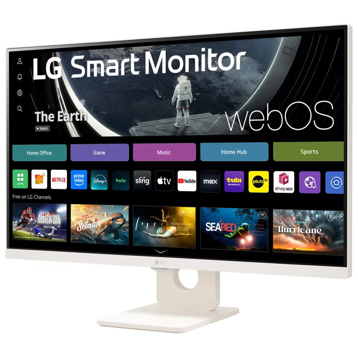 LG MyView Smart Monitor 27SR50F | 27" FHD IPS | webOS 23 | Netflix/Prime Built-in | AirPlay 2 | HDR10