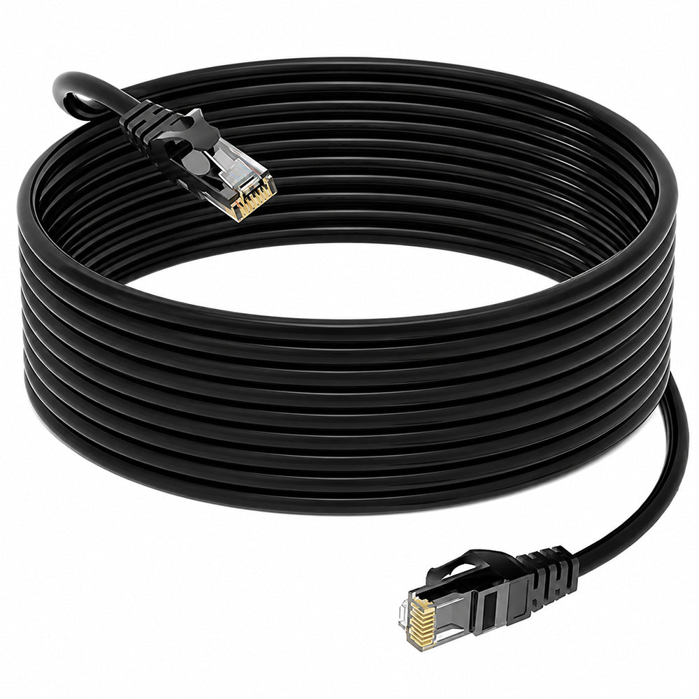 Cat 6 Network Cable 15 m | RJ45 to RJ45 Patch Lead | Gigabit Ethernet 10/100/1000 Mbit/s | Brand New