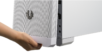 BitFenix Nova Mesh Gaming PC Case | High-Airflow Mesh Front Panel | Black
