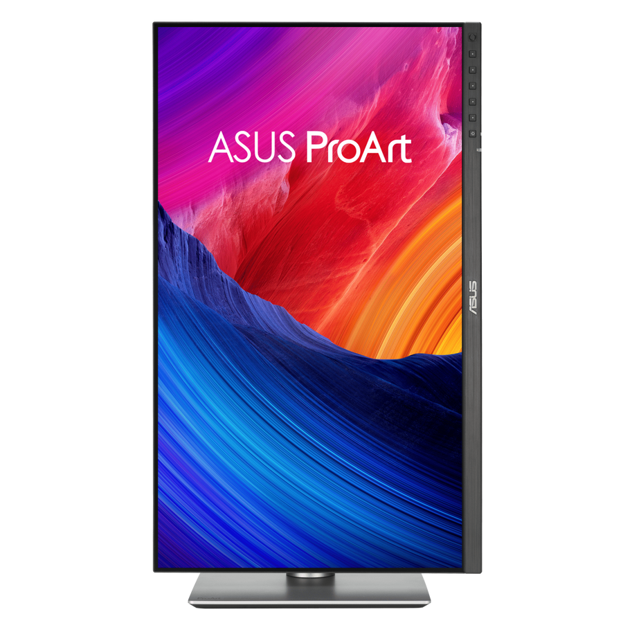 ASUS ProArt PA278QGV 27-inch Professional Monitor – portrait mode (pivot)