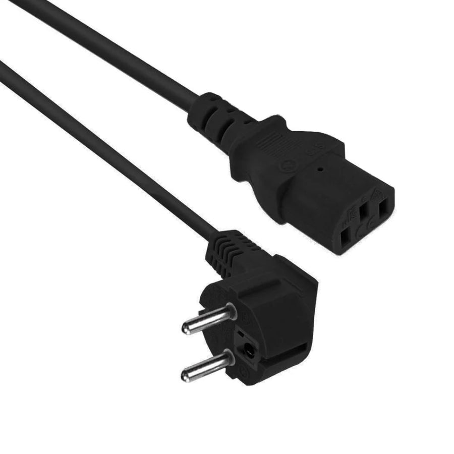 PC Power Cable | Mains Power Lead for Desktop PCs · Monitors · Printers | Replacement AC Cord | Brand New