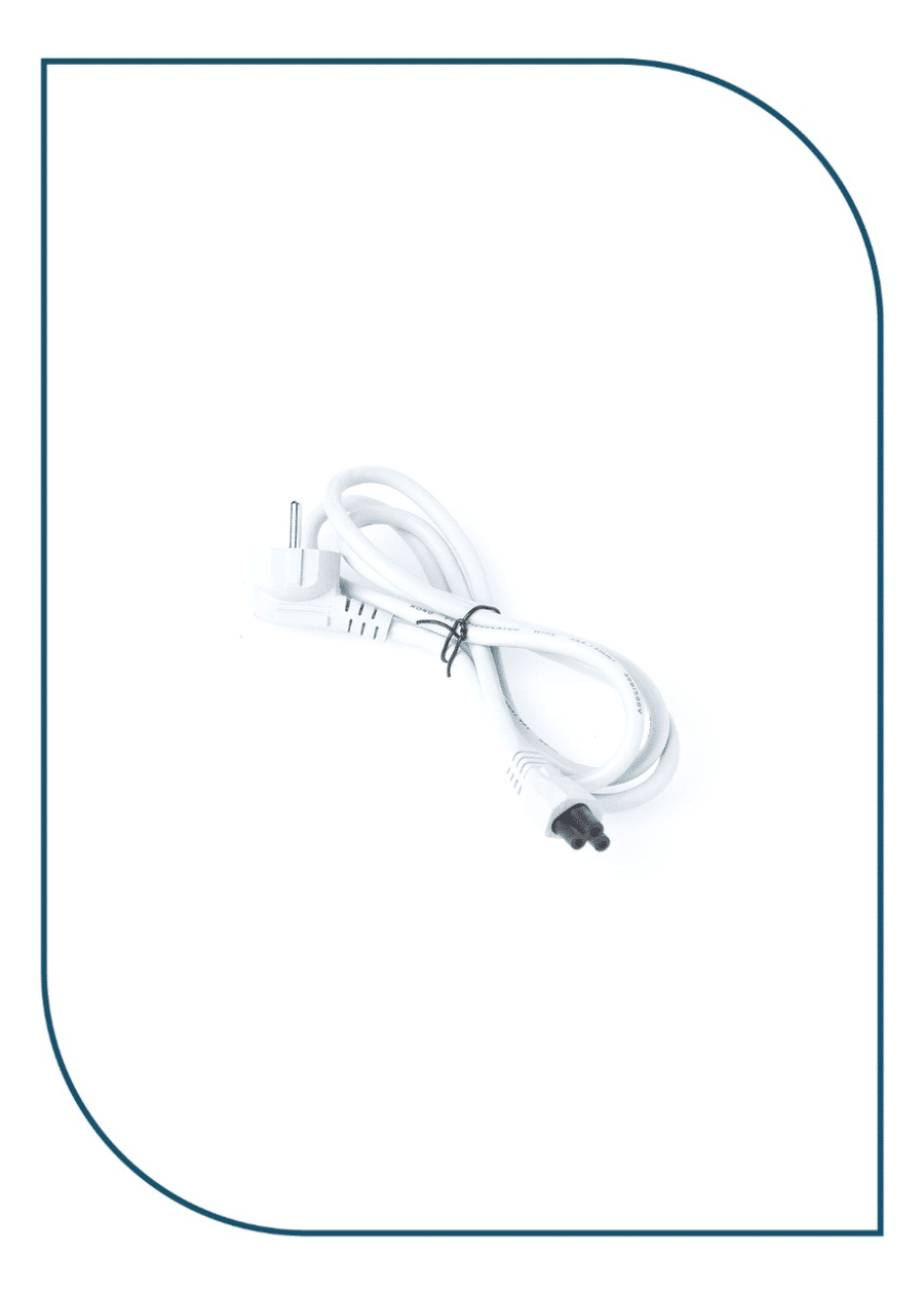 2B PS931 Laptop Charger Power Cable | 3 × 0.75 mm² Conductors | 300/500 V Rated · 7.5 mm Outer Diameter | PVC Insulated 