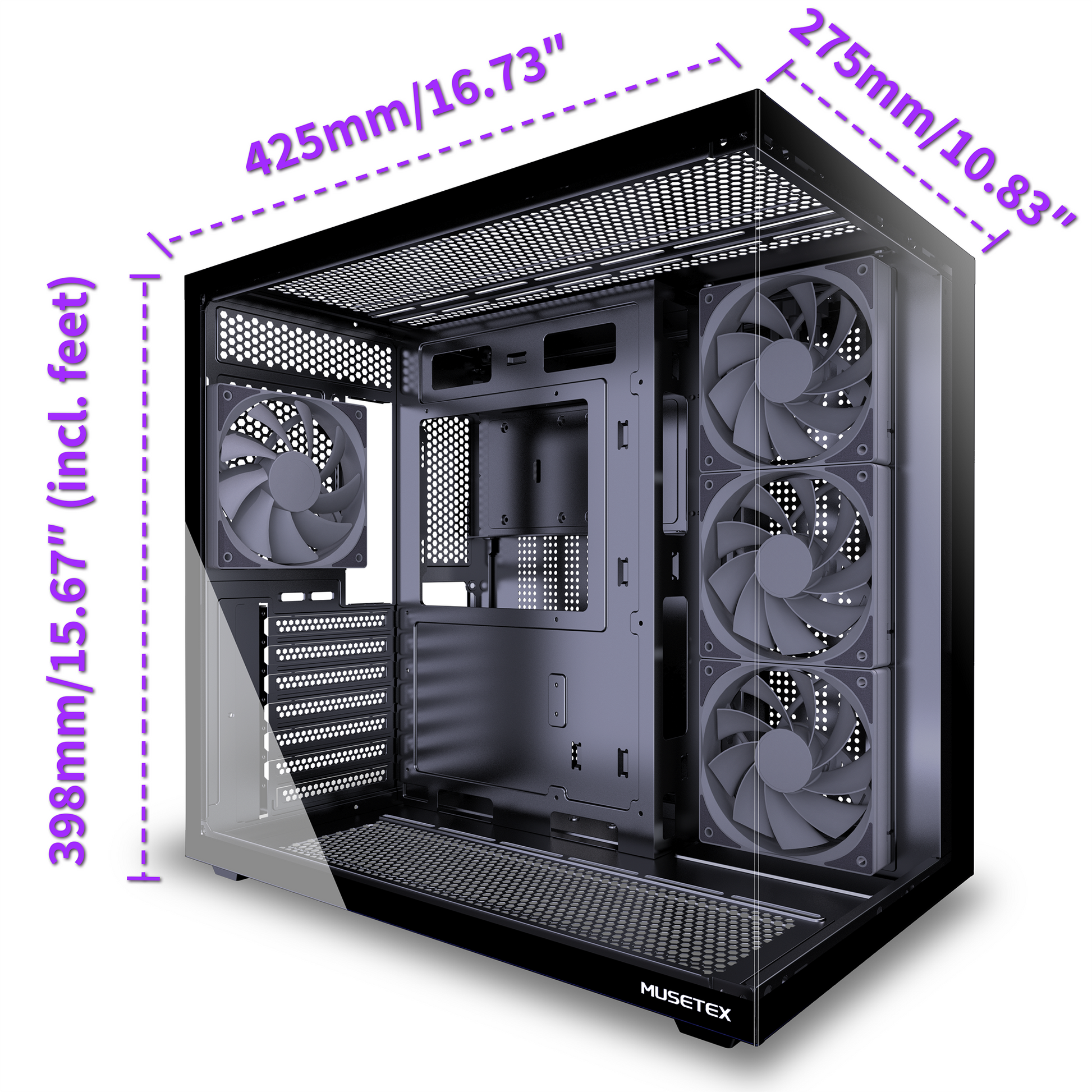Musetex | ATX Mid Tower | PC Case