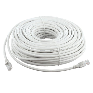 Point Cat6 Network Cable 40 m | Cat 6 UTP · Unshielded | RJ45 to RJ45 | 10/100/1000 Mbps Gigabit Ethernet | PVC Jacket | White