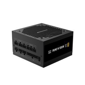 XIGMATEK Prime M 1000W ATX Power Supply | 80 PLUS Gold · 92%+ Efficiency | ATX 3.1 · PCIe Gen 5.1 · 12V-2×6 up to 600W | Fully Modular · 120mm Silent Fan | Black