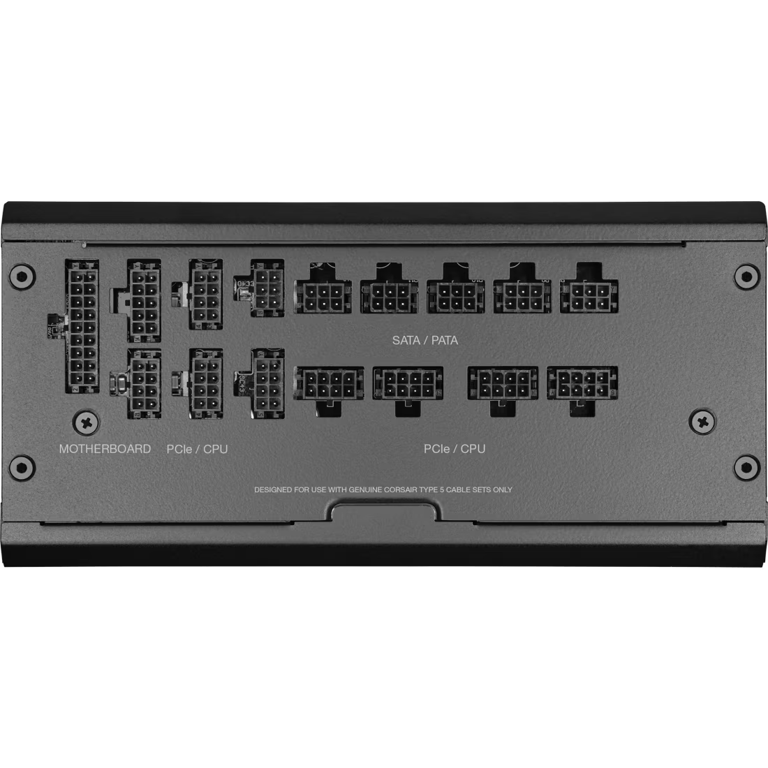 Corsair RM1200x SHIFT Premium 1200W Power Supply Black | 80+ Gold + Cybenetics Gold | ATX 3.1 + PCIe 5.1 | Side-Cable Interface | 140mm FDB Fan | Zero RPM | 100% Japanese Capacitors | 12V-2x6 Cable Included | 8 PCIe + 16 SATA